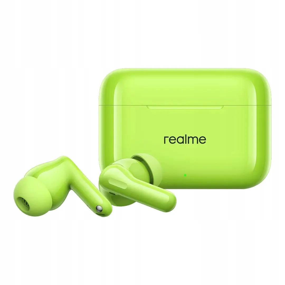 Belaidės ausinės REALME Buds, Green