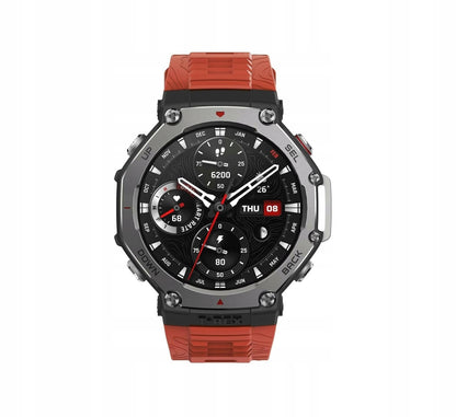 Išmanusis laikrodis Amazfit T-Rex 3 GPS 48,5mm Amoled NFC raudonas [SMART! Puikus pasiūlymas]