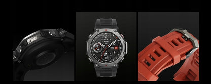 Išmanusis laikrodis Amazfit T-Rex 3 GPS 48,5mm Amoled NFC raudonas [SMART! Puikus pasiūlymas]