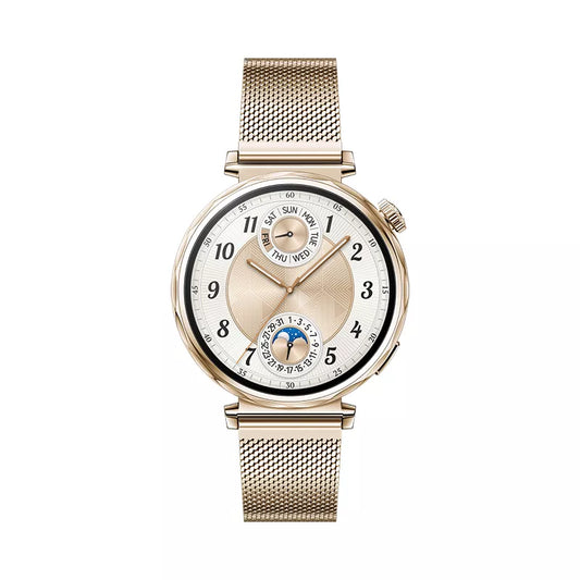 Išmanusis laikrodis Huawei Watch GT 5 GPS 41 mm AMOLED NFC 5ATM aukso spalvos