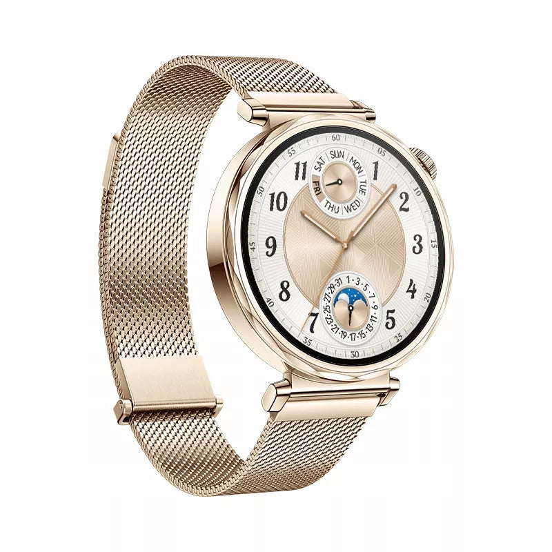 Išmanusis laikrodis Huawei Watch GT 5 GPS 41 mm AMOLED NFC 5ATM aukso spalvos