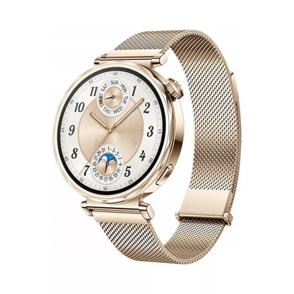 Išmanusis laikrodis Huawei Watch GT 5 GPS 41 mm AMOLED NFC 5ATM aukso spalvos