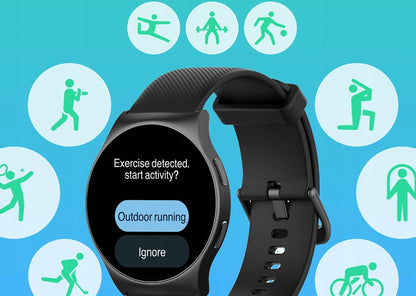 Išmanusis laikrodis Motorola Moto Watch 120, 10 dienų baterija, AI balso asistentas, Rožinis auksas