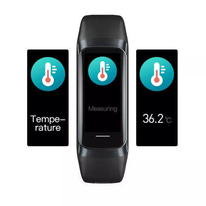 Smartwatch Sportinė apyrankė EKG Pulsas Žingsniai Kcal Kraujospūdis Temperatūra