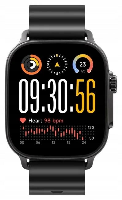 Realme Watch 5 NFC išmanusis laikrodis, AMOLED ekranas, titano korpusas, juodas