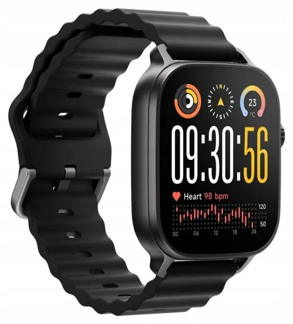 Realme Watch 5 NFC išmanusis laikrodis, AMOLED ekranas, titano korpusas, juodas