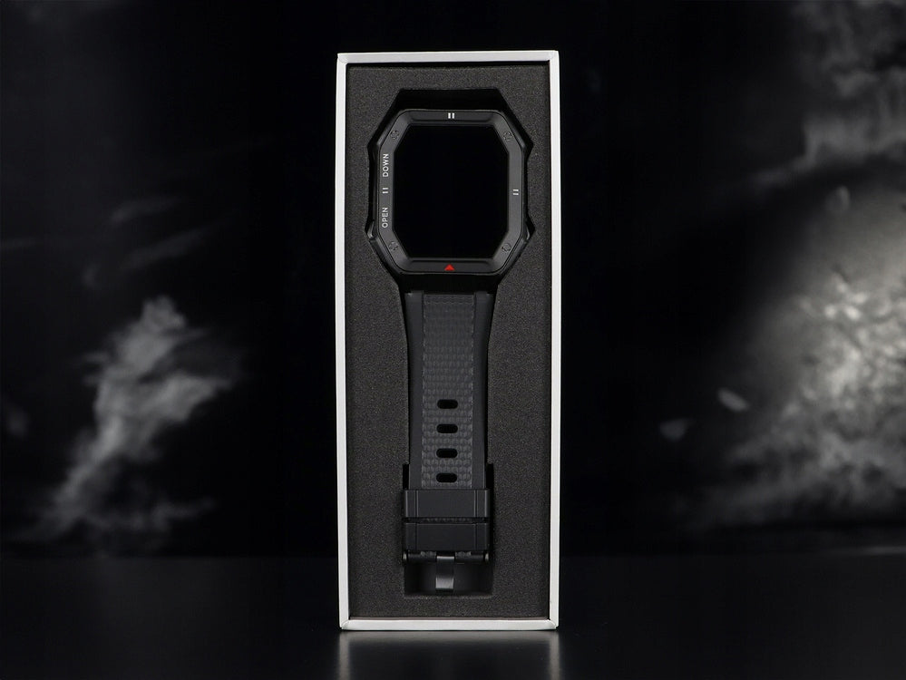 Vyriškas sportinis išmanusis laikrodis + papildomas dirželis ir apyrankė