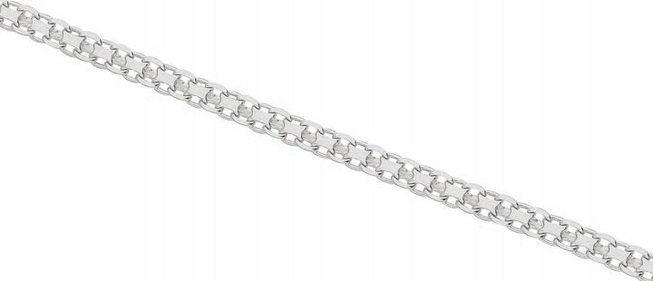 Sidabrinė moteriška grandinėlė, sidabro 925 praba, 50 cm ilgio