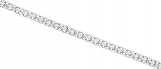 Sidabrinė moteriška grandinėlė, sidabro 925 praba, 50 cm ilgio