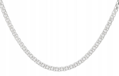 Sidabrinė moteriška grandinėlė, sidabro 925 praba, 50 cm ilgio