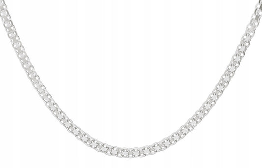 Sidabrinė moteriška grandinėlė, sidabro 925 praba, 50 cm ilgio