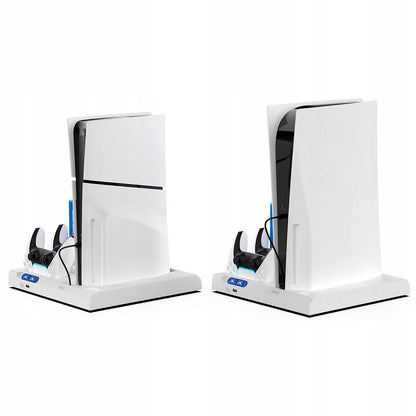 Aušinimo stotelė iPega stovas Sony PS5 Pro Slim, 2 valdikliams, ausinėms, pulteliui