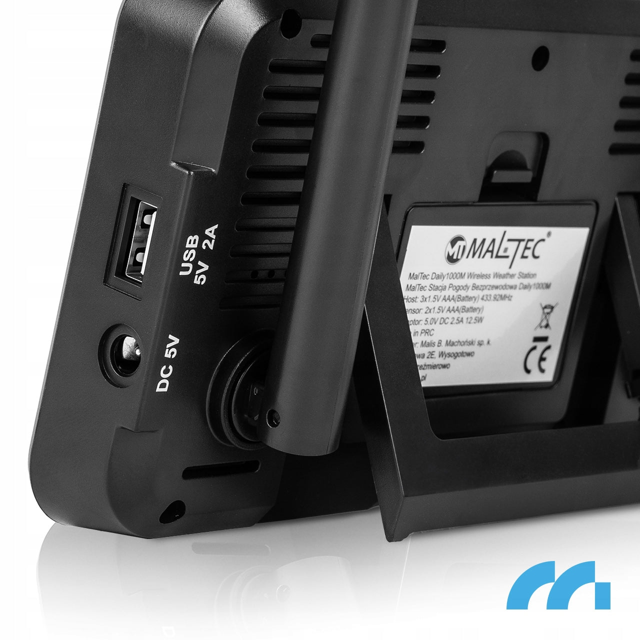 Belaidė stotelis Termometras Barometras Lauko oro jutiklis