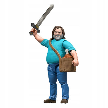 Steve iš Minecraft Movie – kolekcinė 10 cm figūrėlė