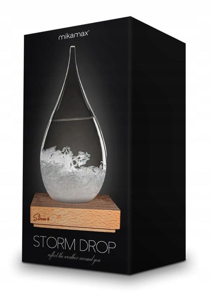 Stiklinis Audros Barometras - Storm Glass