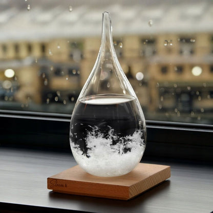 Stiklinis Audros Barometras - Storm Glass