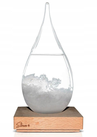 Stiklinis Audros Barometras - Storm Glass