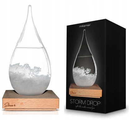 Stiklinis Audros Barometras - Storm Glass