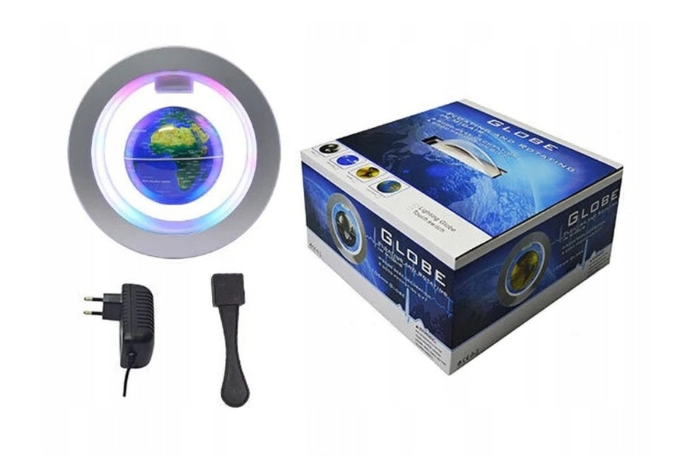 Šviečiantis magnetinis levituojantis gaublys