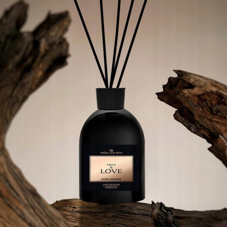 Kalėdinis dovanų rinkinys MOLLER SPA kvapusis žvakių, šampūno, dušo želė ir difuzoriaus rinkinys