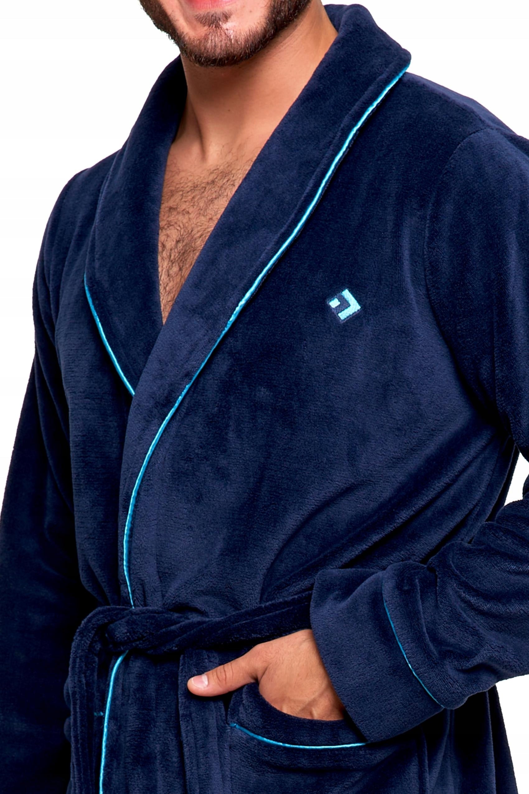 Vyriškas ilgas purus šiltas chalatas dovana vyrui MORA M