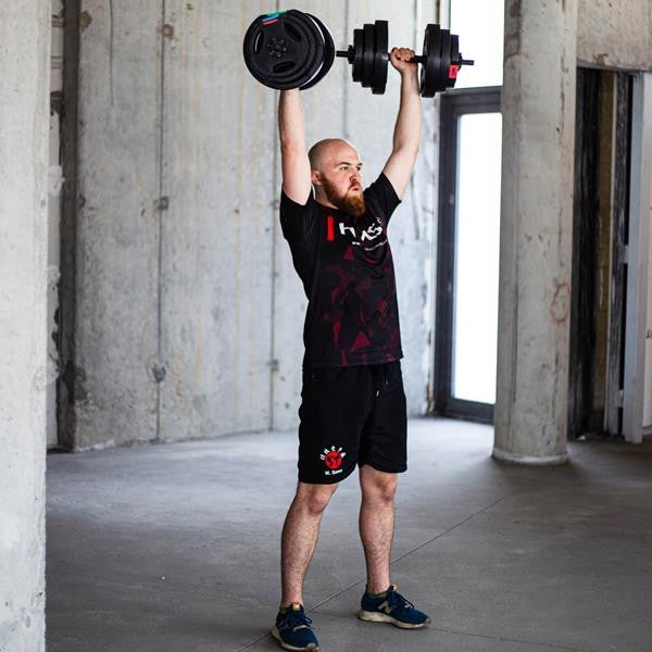 Kompozitinis hantelis 40 kg HMS (2 dalys) SG40