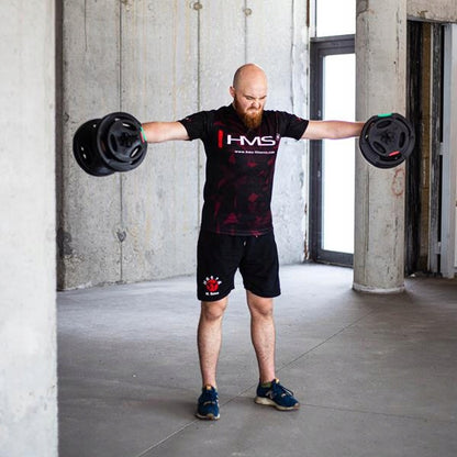 Kompozitinis hantelis 40 kg HMS (2 dalys) SG40