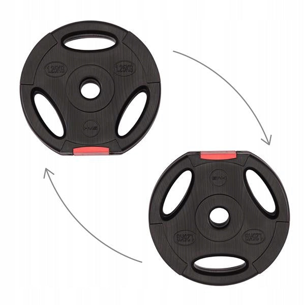 Kompozitinis hantelis 40 kg HMS (2 dalys) SG40