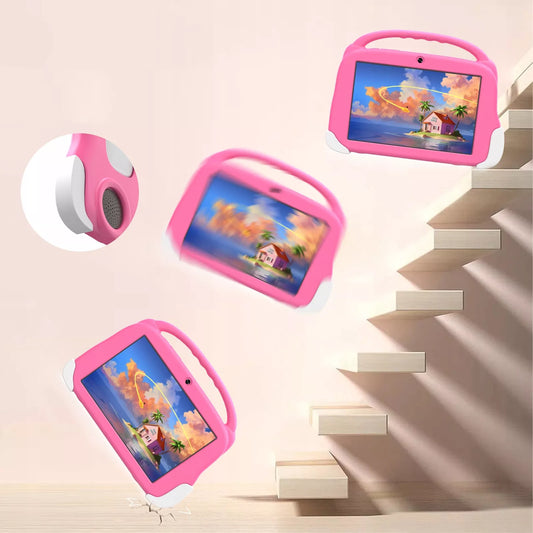 Planšetinis kompiuteris vaikams 8" 4G LTE 4/64GB WiFi GPS Dėklas Edukacinis