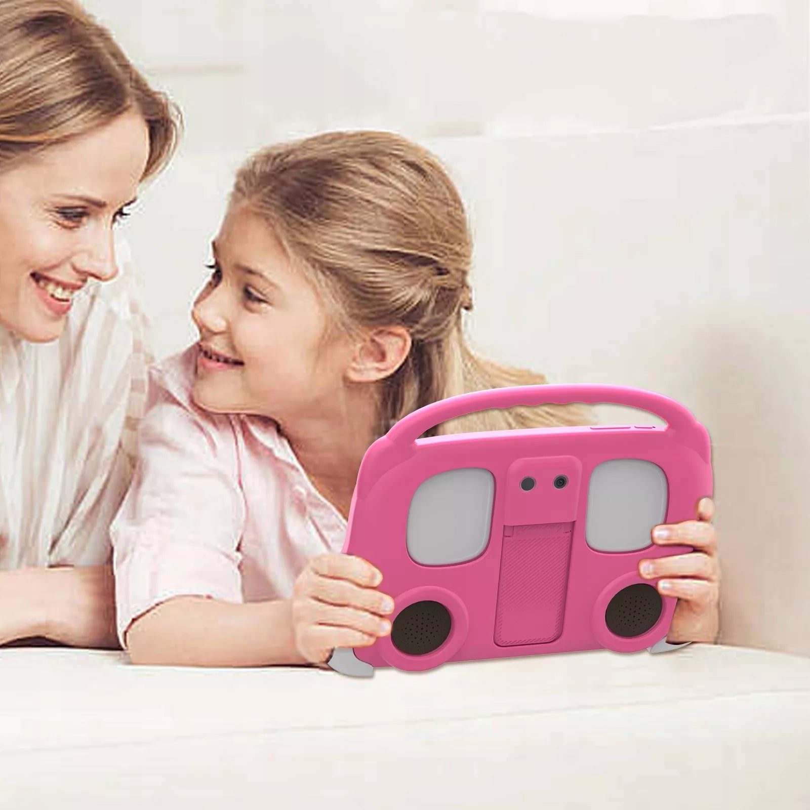 Planšetinis kompiuteris vaikams 8" 4G LTE 4/64GB WiFi GPS Dėklas Edukacinis