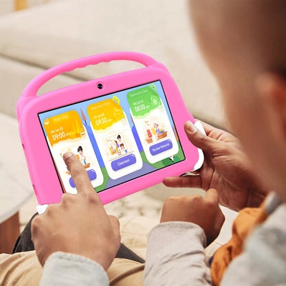 Planšetinis kompiuteris vaikams 8" 4G LTE 4/64GB WiFi GPS Dėklas Edukacinis