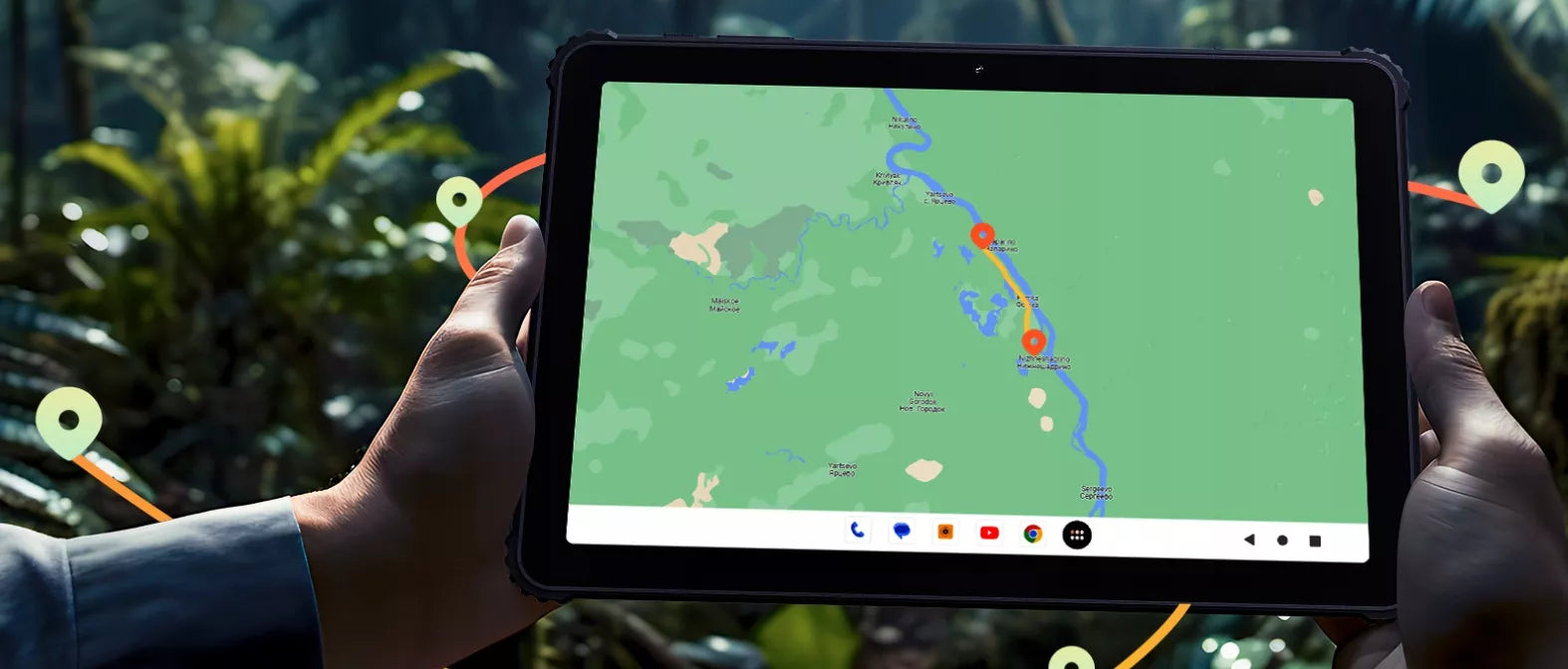 Cubot KingKong Tab planšetė – 10,1", 16/256 GB, didelio atsparumo