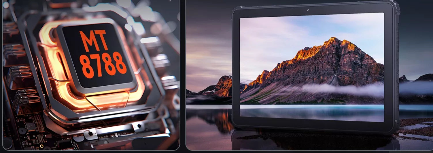 Cubot KingKong Tab planšetė – 10,1", 16/256 GB, didelio atsparumo