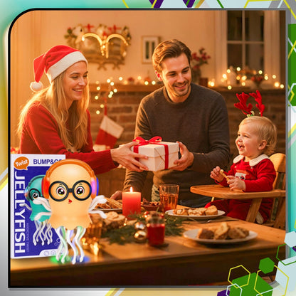 ŠOKANTI INTERAKTYVI ŽAISLINĖ AŠTUONKOJĖ vaikams, šviečianti, virusinė (squid VIRAL)