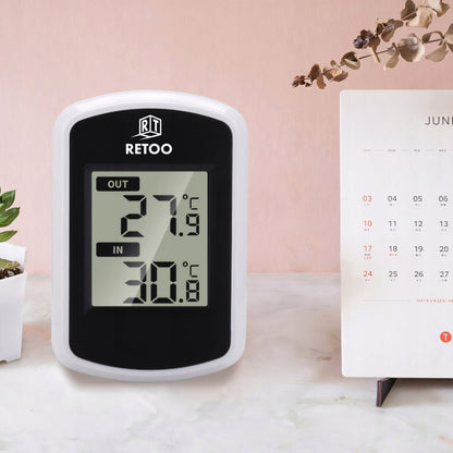 Bevielė Meteorologijos Stotelė – Termometras, Higrometras su Išoriniu ir Vidiniu Jutikliu