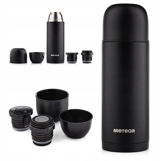 TERMOSAS KAVAI ARBATAi, GĖRIMAMS TURISTINIS VAKUUMINIS 750 ml 2 puodeliai iki 24 val.