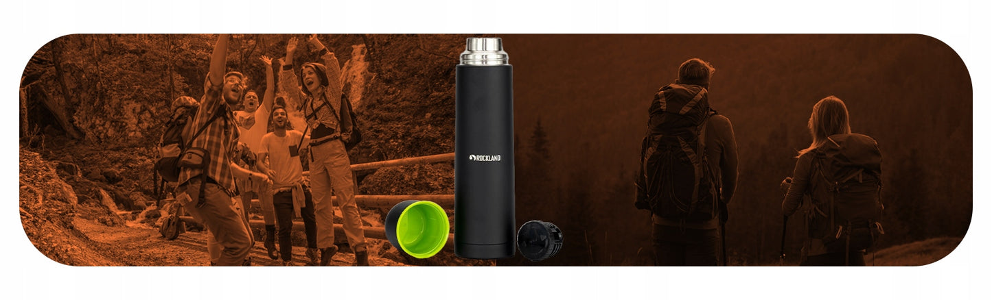 ROCKLAND HELIOS 1 L TERMOSAS STALINIS VAKUUMINIS ARBATAI, GĖRIMAMS, TURIZMUI