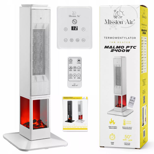 Ventiliatoriumi, židinio tipo elektrinis šildytuvas, ventiliatorius 2400W