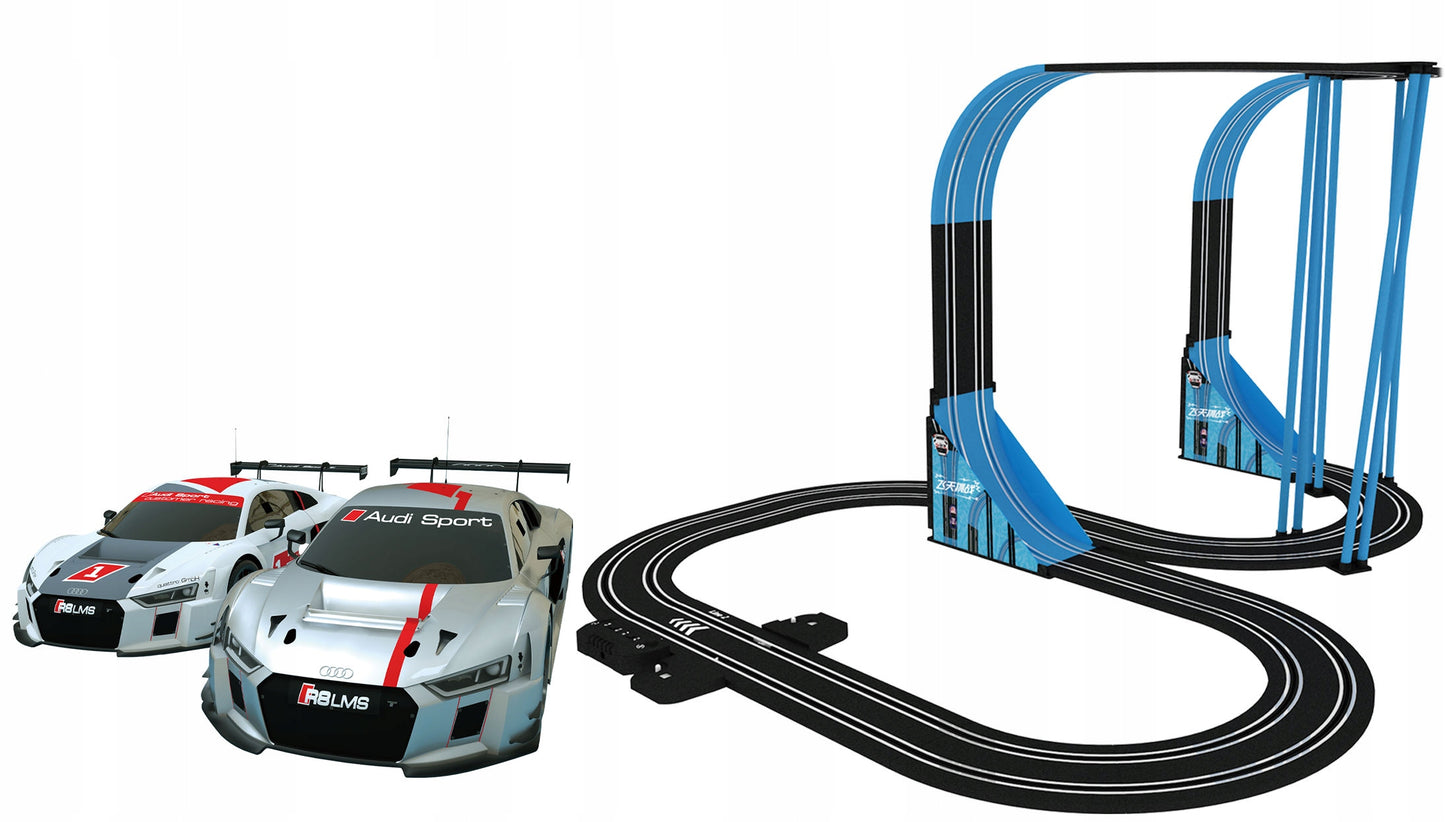 Lenktynių automobilių trasos rinkinys, trasos, nusileidimo takas AUDI 6M