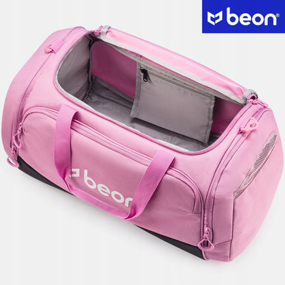 Moteriška sportinė rankinė treniruotėms ir fitnesui į sporto salę, per petį BEON Premium
