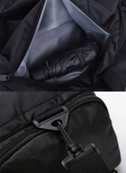 Sportinis treniruočių krepšys 2 viename, vyriškas, moteriškas, rankinė ant peties, kuprinė sporto salei, baseinui