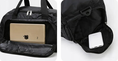 Sportinis treniruočių krepšys 2 viename, vyriškas, moteriškas, rankinė ant peties, kuprinė sporto salei, baseinui