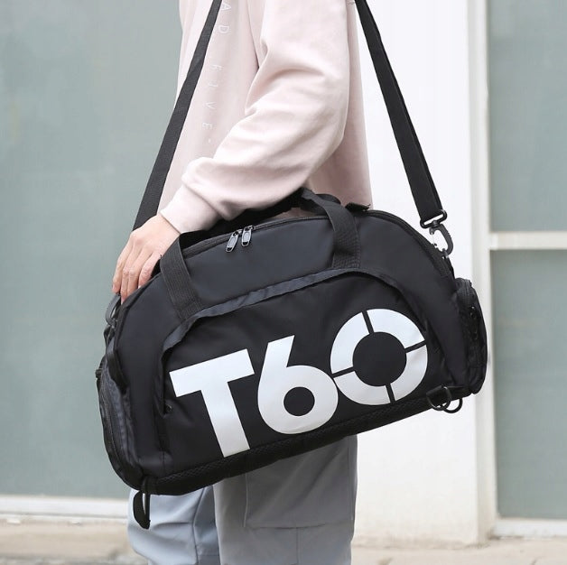 Sportinis treniruočių krepšys 2 viename, vyriškas, moteriškas, rankinė ant peties, kuprinė sporto salei, baseinui