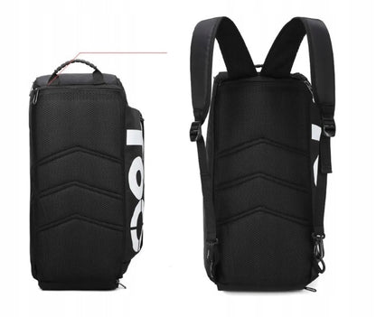 Sportinis treniruočių krepšys 2 viename, vyriškas, moteriškas, rankinė ant peties, kuprinė sporto salei, baseinui