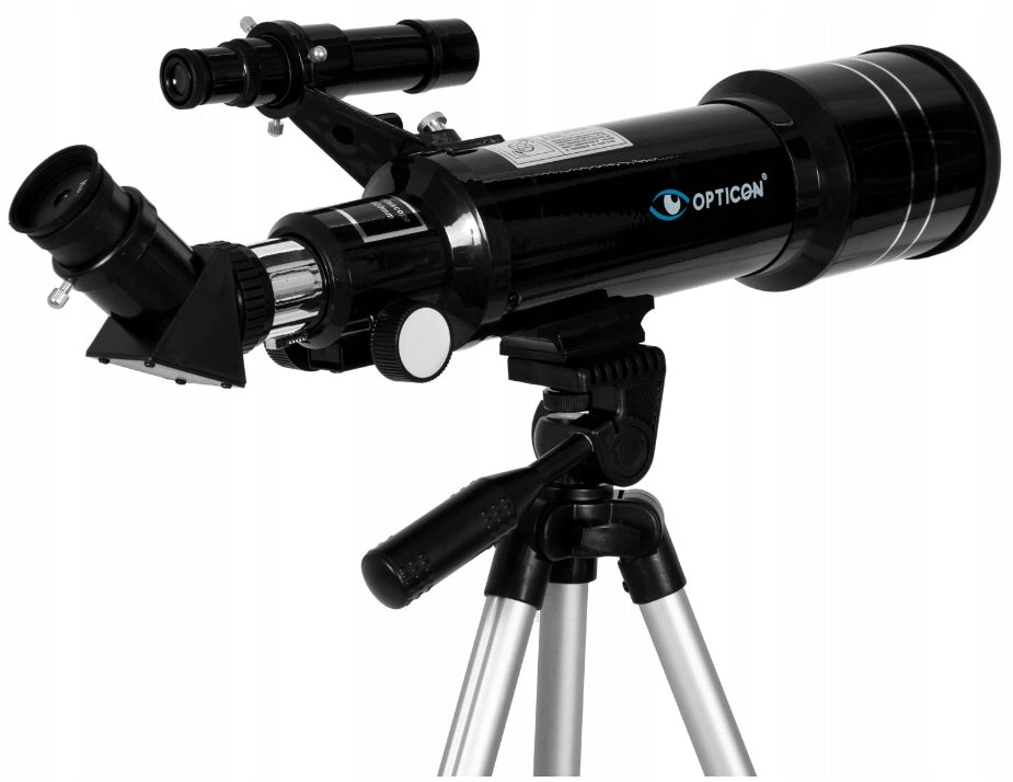 Astronominis teleskopas OPTICON - Aurora 70F400 + priedai + kuprinė