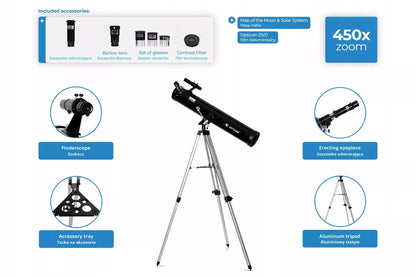 Teleskopas OPTICON Discovery – skirtas planetų ir žvaigždžių stebėjimui