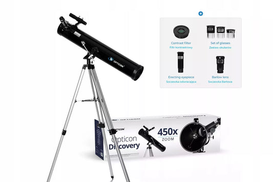 Teleskopas OPTICON Discovery – skirtas planetų ir žvaigždžių stebėjimui