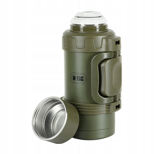 Termos Turystyczny M-Tac Wojskowy Militarny Próżniowy 1600 ml 1.6 L Olive