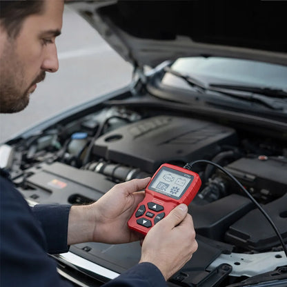 Diagnostinis skaitytuvas OBD2 CAN VIN BMW su ekranu