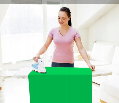 Žalias medžiaginis green screen fonas 3x2m